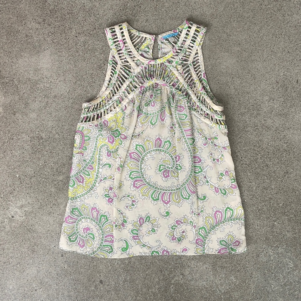 100% Silk Blouse - Anthropologie